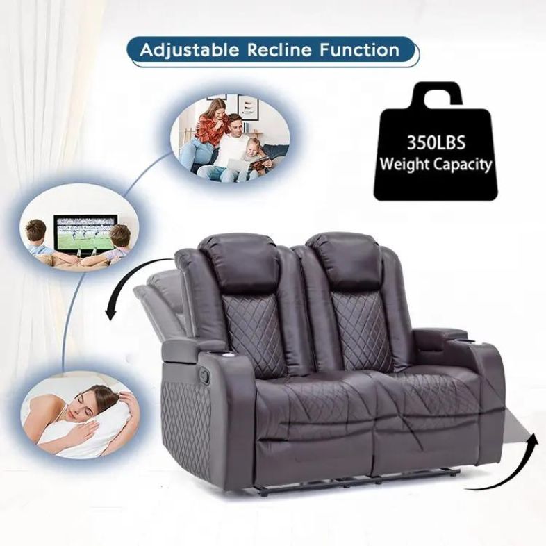 350LBS Weight Capacity with Adjustable Recline Function