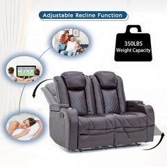 350LBS Weight Capacity with Adjustable Recline Function