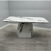 Capri Marble Effect Dining Table