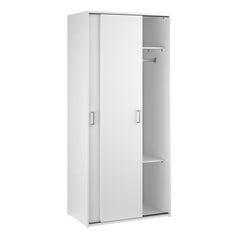 Space 2 Sliding Doors Wardrobe – Compact & Stylish Storage Solution