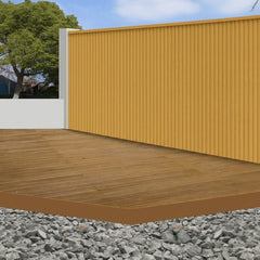 Oak WPC Exterior Wall Panels UK – 180/290cm Waterproof Outdoor Cladding