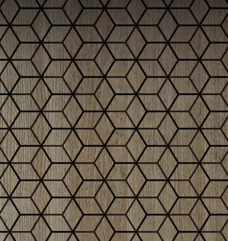 Acoustic Blocks Wall Panel - Walnut (60×240 cm) | Soundproofing & Fast UK Delivery