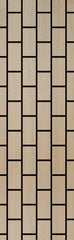 Acoustic Brick Wall Panel - Natural Oak  (60×240 cm) | Soundproofing & Fast UK Delivery