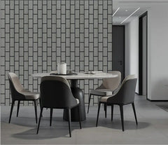 Acoustic Brick Wall Panel - Light Grey  (60×240 cm) | Soundproofing