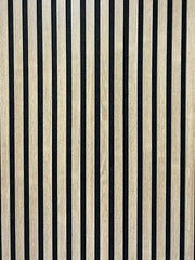 Acoustic Slatted Bendable Wall Panel - Dark Oak (60×240 cm) | Fast UK Delivery
