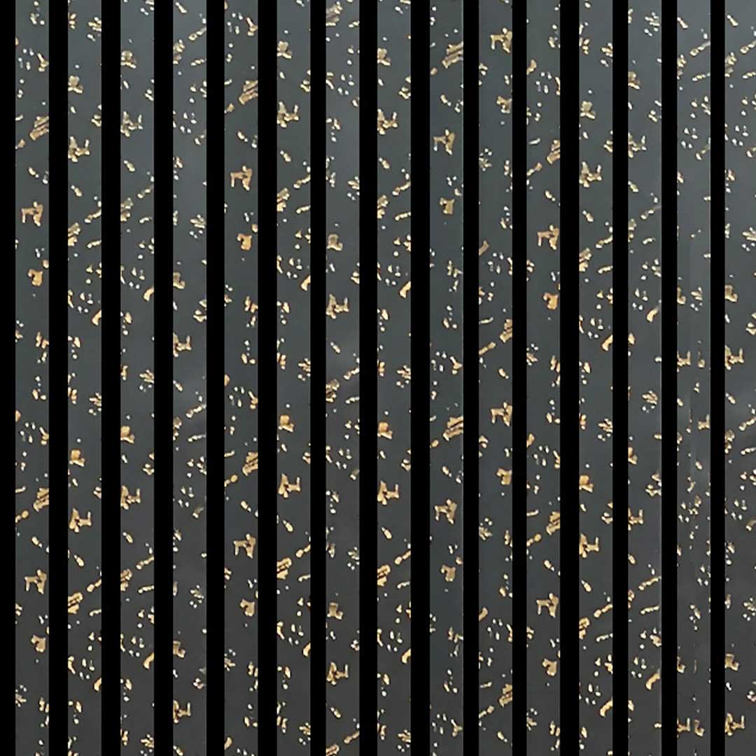 Beige Gold Dot Acoustic Wall Panel – 2400x600mm | Premium Soundproof