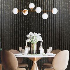 Black Gold Vein Acoustic Wall Panel – 2400x600mm | Premium Soundproof