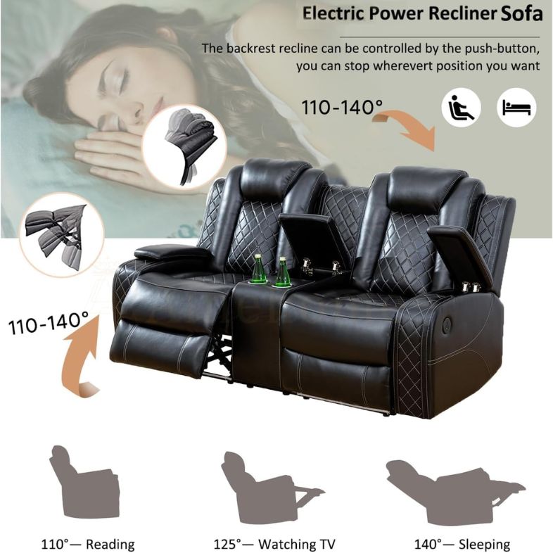 Comfort 140 degree Recliner with Automated Backrest