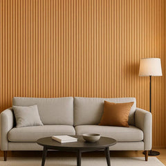 Solid Furniture UK Wave Wall Panels with Flat WPC Panels