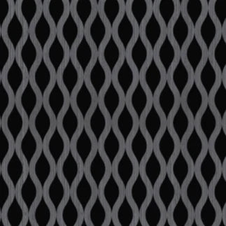 Acoustic Waved Wall Panel - Dark Grey (60 × 240 cm) HDF | Fast UK Delivery