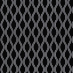 Acoustic Waved Wall Panel - Dark Grey (60 × 240 cm) HDF | Fast UK Delivery