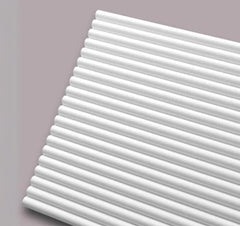 Decorative Fluted Wall Panels - White | Premium WPC | Fast UK Delivery