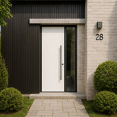 Exterior PVC Wall Panels - Black 180cm or 150cm (4 Pieces)