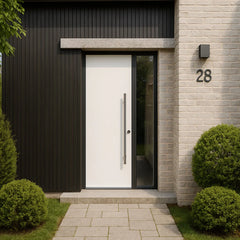 Exterior PVC Wall Panels - Black 180cm or 150cm (4 Pieces)