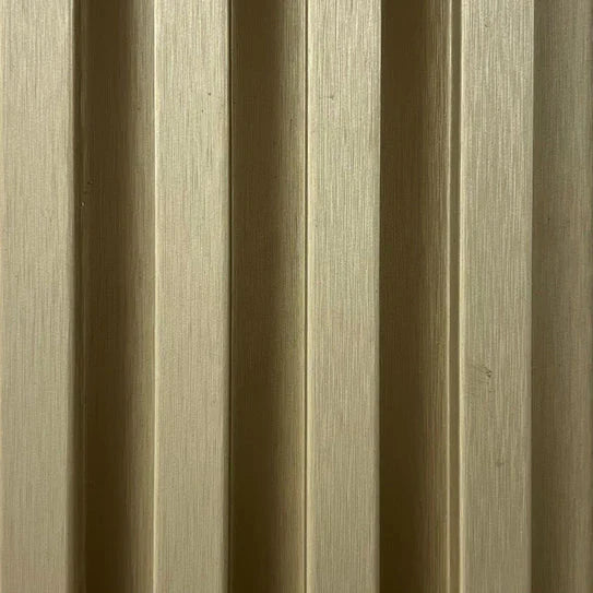 Waterproof Matt Gold Seamless Wall Panel – UPVC | Fast UK Delivery
