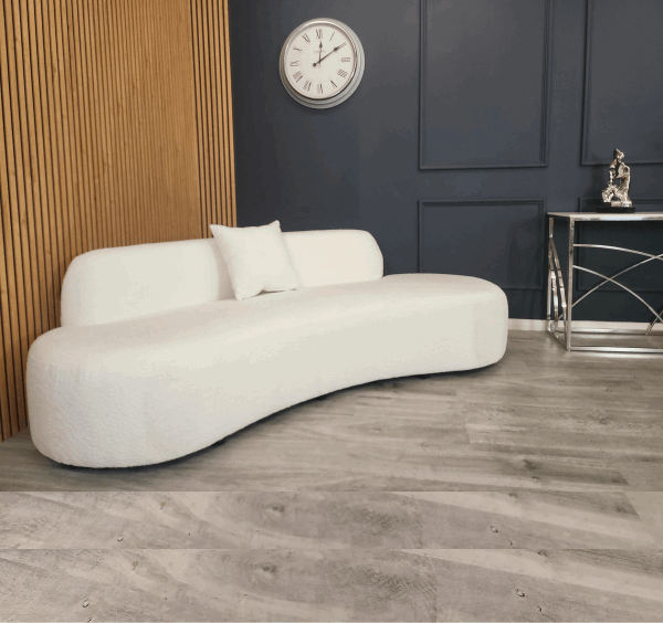 sofa 3 seater sofa boucle bubble Miami fabric 3 seater Solid Furniture LTD UK