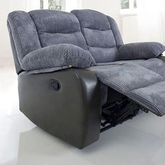 Rio Cord Fabric Recliner Sofa