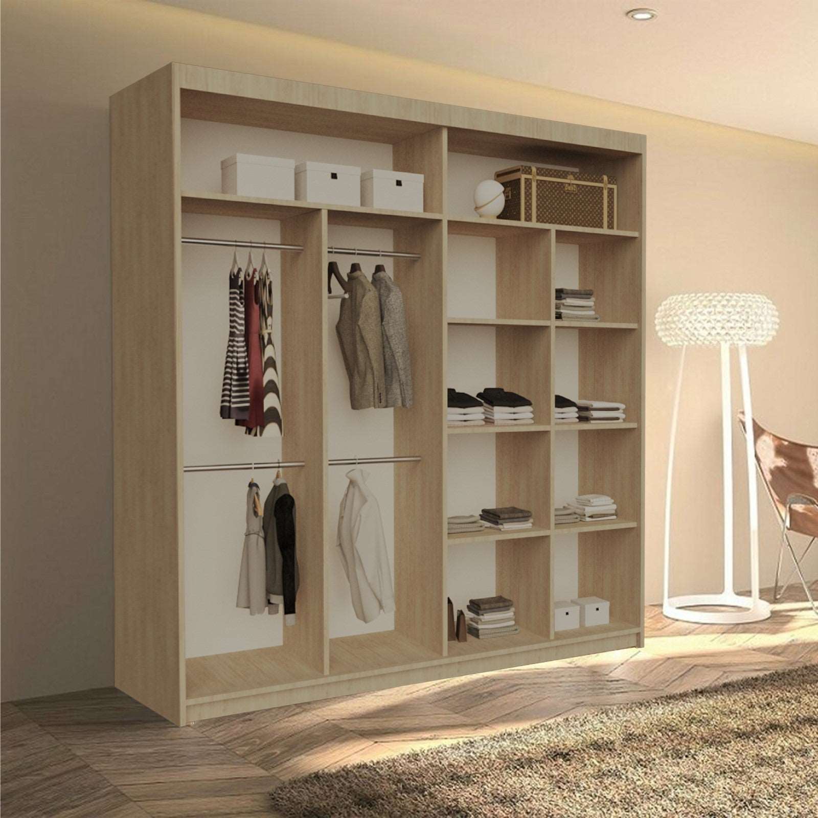 LISBON OAK WARDROBE