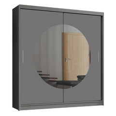 MOON MIRROR WARDROBE SOLID FURNITURE LTD