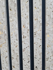 Beige Gold Dot Acoustic Wall Panel – 2400x600mm | Premium Soundproof