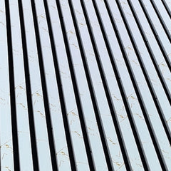 White Gold Marble Acoustic Wall Panel – 2400x600mm | Premium Soundproof