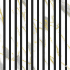 Full view of Acoustic Gold & White Marble Wall Panels showing 4-panel pack with slatted design and marble-effect finish solid furniture uk
