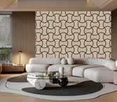 Oak acoustic wall panel 61x61 cm square block design by Solid Furniture UK with natural wood finish for modern interiors and sound control