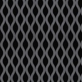 Dark Grey Acoustic Waved Wall Panels 60x240 by Solid Furniture UK full front view showing sculpted HDF waved design and modern sound-absorbing finish