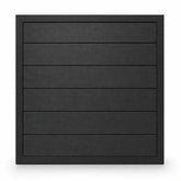 Black Composite Outdoor Fencing Panels main view from Solid Furniture UK