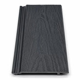 Black waterproof outdoor WPC cladding panels 290cm by Solid Furniture UK