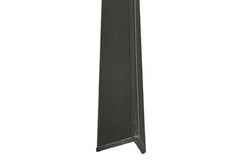 Dark Brown Wall Panel End Trim 240cm – Composite Edge Trim | Solid Furniture UK (Main View)