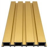 Oak WPC Exterior Wall Panels UK – 180/290cm Waterproof Outdoor Cladding