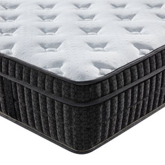 35cm deep gel memory foam mattress side view Solid Furniture UK