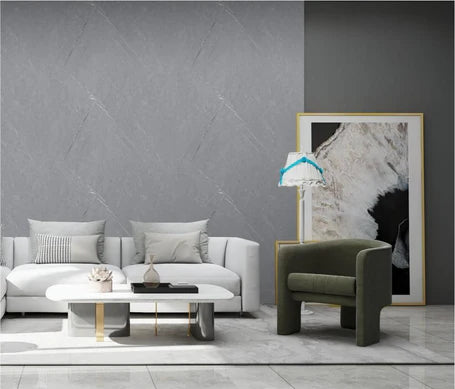 Grey marble wall panel for kitchen and bathroom interiors Solid Furniture UK