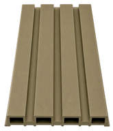 Khaki waterproof exterior WPC wall panels 180/290cm UK in original colour | Solid Furniture UK
