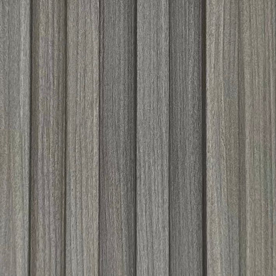 Premium light grey WPC wall panels UK by Solid Furniture LTD showcasing modern design and natural wood texture finish