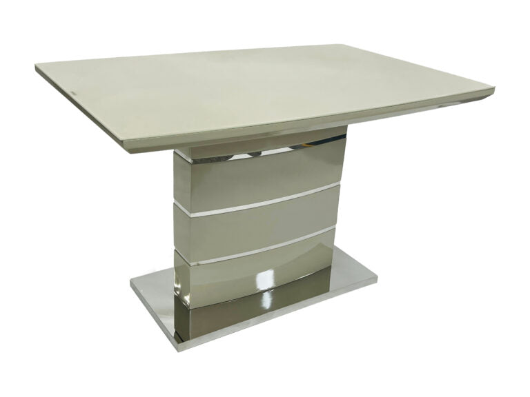 Milan 120cm Dining Table in Cappuccino finish for modern and traditional dining spaces