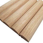 oak flute flexible wood veneer curved wall panels interior design solid furniture uk