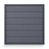 Premium Composite Garden Fence Panels showcasing a modern fencing solution from Solid Furniture UK