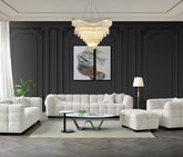 tribeca-sofa-oatmeal-boucle-front-view solid furniture UK