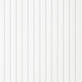 Front main view of white on white felt 3-sided acoustic slat wall panel 32 x 240 cm showing clean vertical slats and minimalist design solid furniture UK
