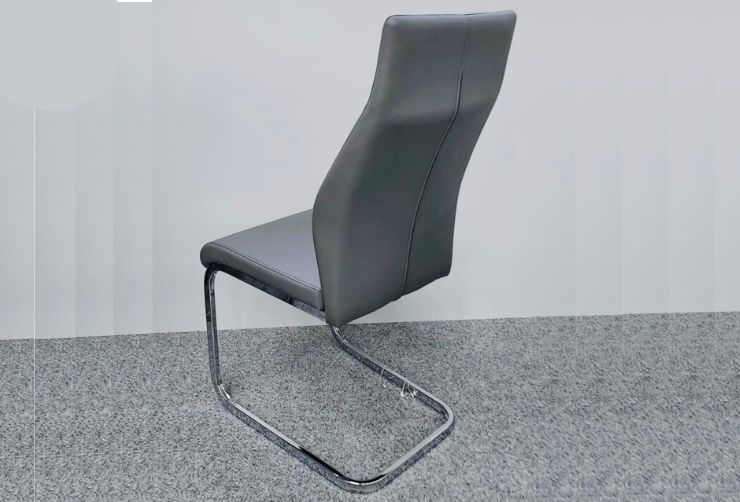 Atlantis Dining Chair – Modern Faux Leather Seating - Exclusive Interior