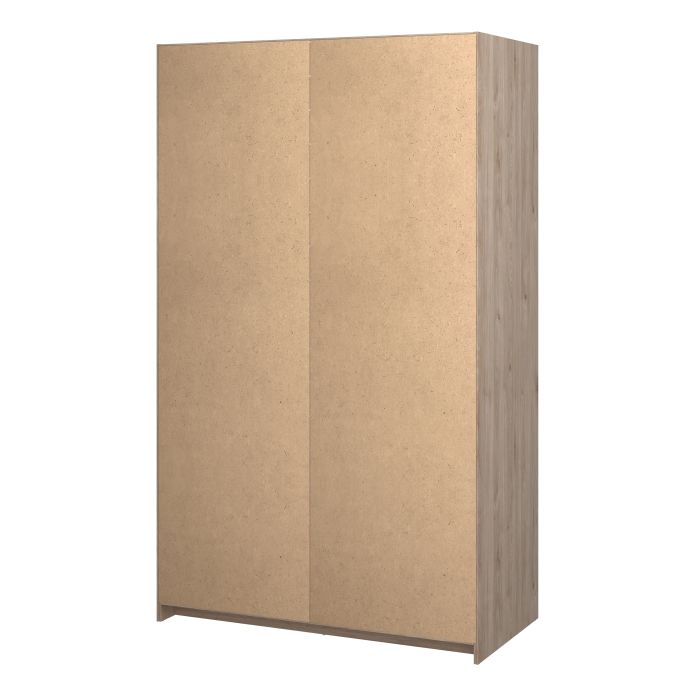 Backside View of Naia Oak Wardrobe 
