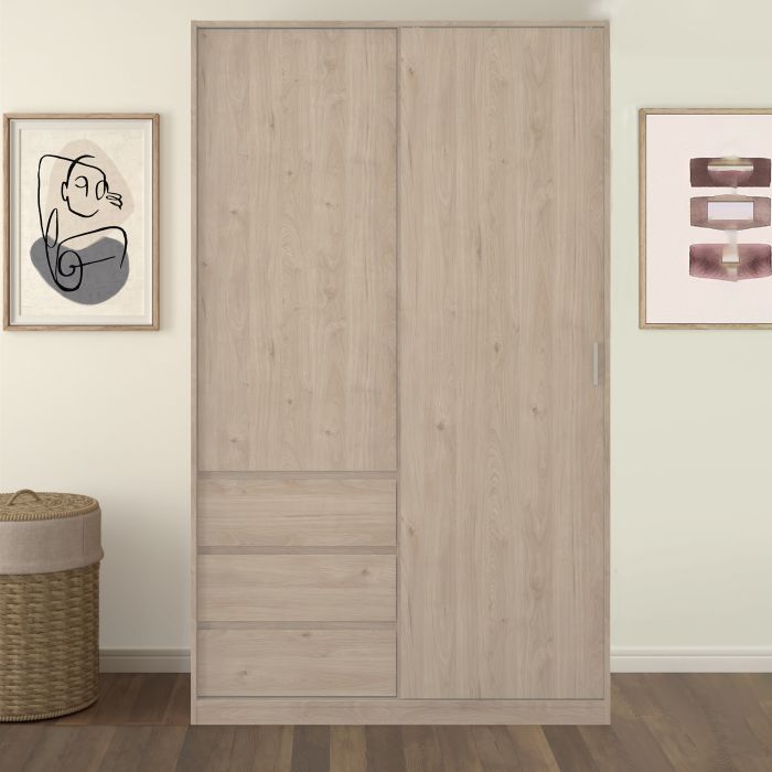 Naia Oak Wardrobe 