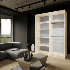 MARIKA OAK WARDROBE solid furniture UK