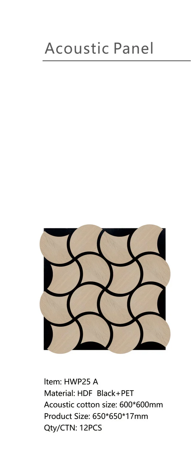 Acoustic wall panel 3D wave oak finish 60x60 cm dimensions by Solid Furniture UK showing panel size and thickness