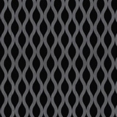 Dark grey acoustic waved wall panel 60x240 cm installed in a modern living room for sound absorption and stylish interior design solid furniture uk