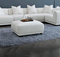 Aluxo Lottie Modular Corner Group in Polar Boucle - SOLID FURNITURE LTD