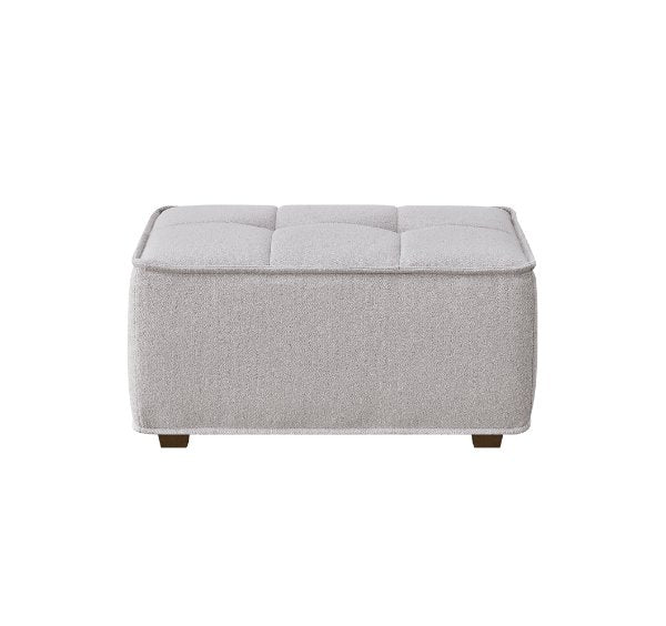 Aluxo Murray Sofa Range in Putty Boucle Fabric - SOLID FURNITURE LTD
