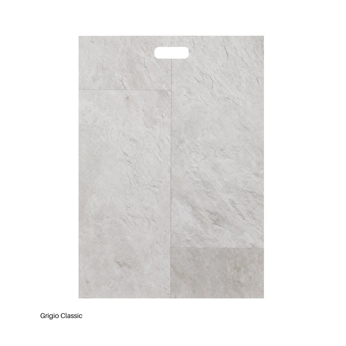 Aurevia Grigio Classic LVT Stone Effect Flooring main view showing a stylish stone-inspired finish from Solid Furniture UK